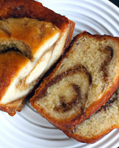 Irresistible Cinnamon Swirl Banana Bread: A Flavorful Twist