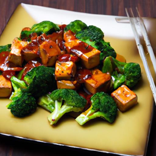 General Tso’s Tofu with Steamed Broccoli: A Flavorful Twist