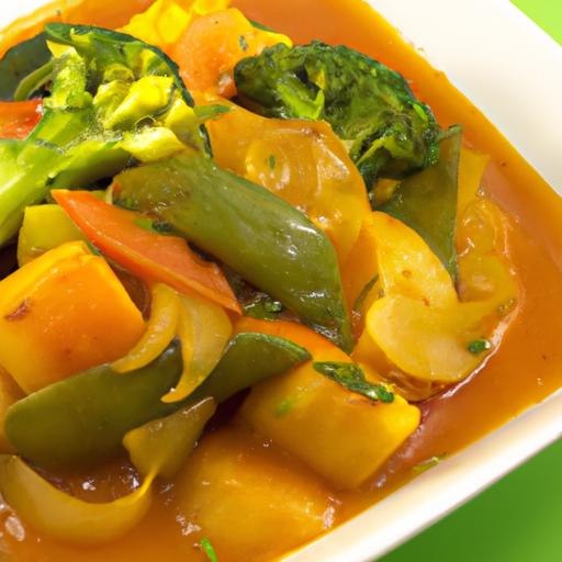 tropical Flavors Unveiled: Caribbean Vegetable Curry Delight