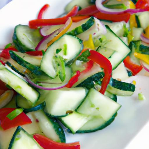 Crisp & Refreshing: The Ultimate Green Pepper Cucumber Salad