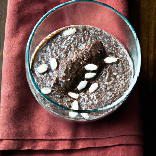 Indulgent dark Chocolate Chia Pudding: A Healthy Delight