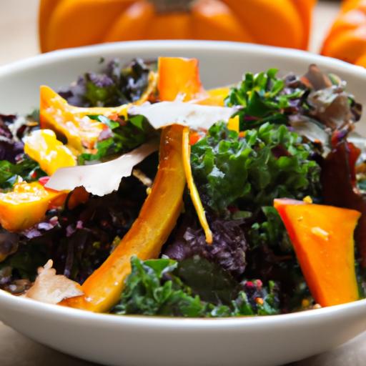 Kale & Butternut Squash Salad: A Nutritious Autumn Delight