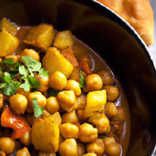 Hearty Sweet Potato & Chickpea Curry: A Flavorful Delight