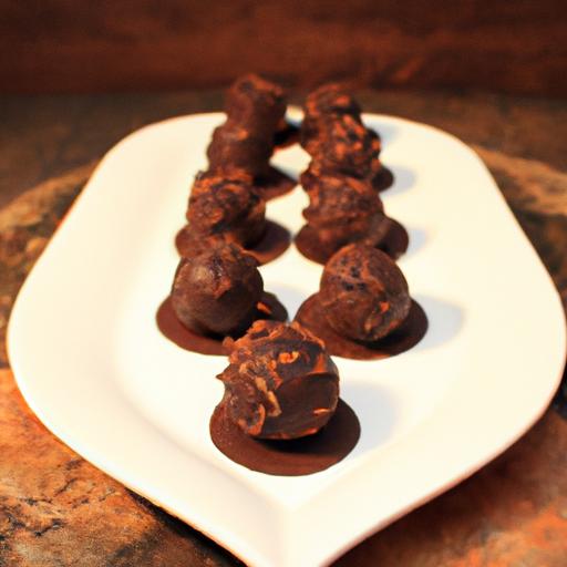 Decadent Chocolate Truffles with a rich Hazelnut Core