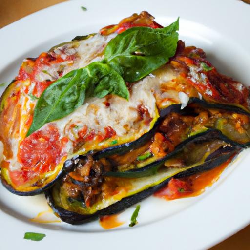 Layers of​ Flavor:⁤ Crafting the ‌Perfect Eggplant zucchini Lasagna