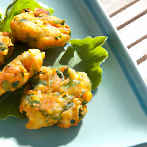 Crispy Baked Vegetable Fritters: A Healthy Twist on Snacks
