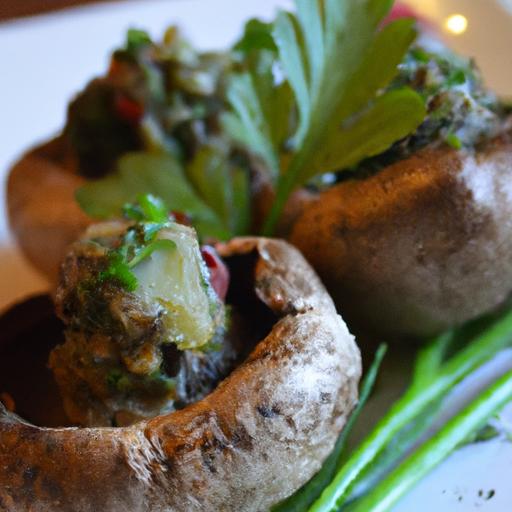 Delicious Vegan Stuffed Mushrooms: A Healthy Flavor Boost