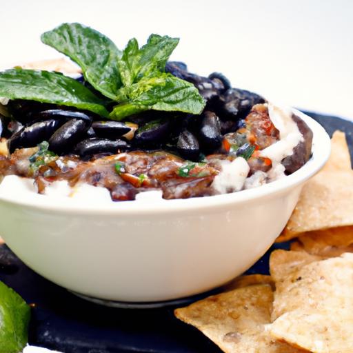 Fiery ‌Black Bean Dip:⁤ The Ultimate Tortilla Chip Partner