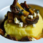 Savor Vegan Polenta with Earthy Mushroom Ragout Delight