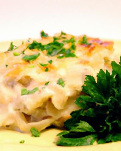 Indulge in Creamy Chicken Tetrazzini: A Classic Comfort Dish