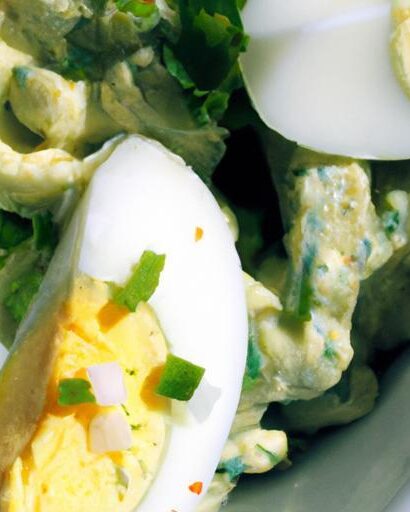 Creamy Avocado Egg Salad: A Healthy Twist on a Classic