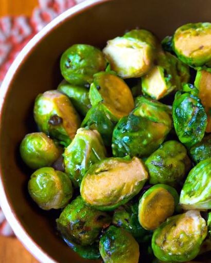 Crispy Garlic Parmesan Brussels Sprouts: A Flavorful Twist