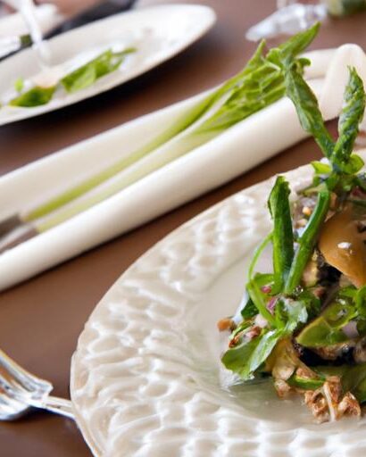 Fresh Flavors: Asparagus & Pea Salad with Mint Vinaigrette