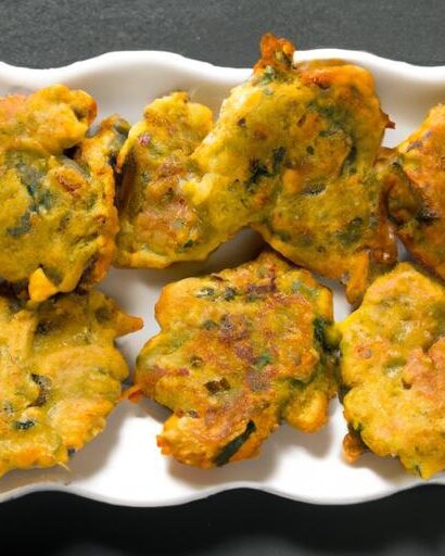 Crispy Baked Vegetable Fritters: A Healthy Twist on Snacks