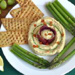 Edamame Hummus & Rice Crackers: A Nutritious Snack Remix