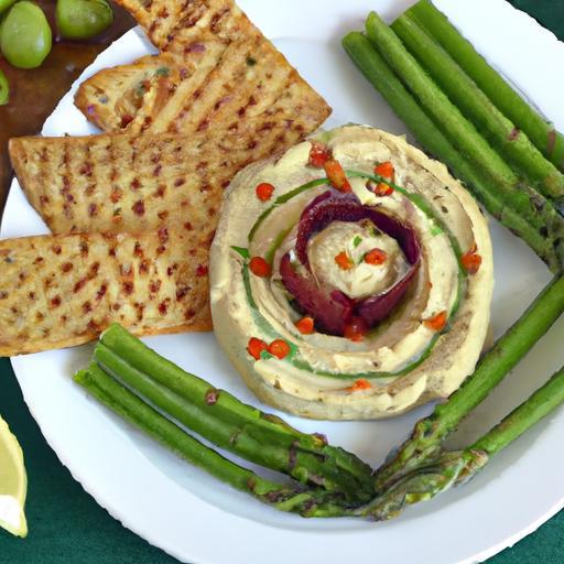 Edamame Hummus & Rice Crackers: A Nutritious Snack Remix