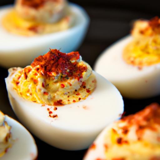 Spice Up Snack Time: Deviled Eggs with Bold Paprika Kick