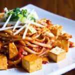 Fiery Gochujang Noodles with Crispy Tofu: A Flavor Kick