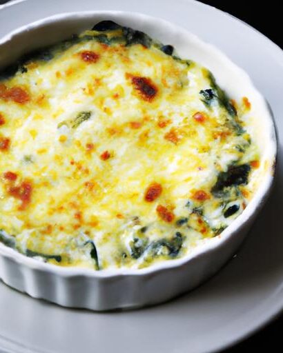 Savory Greens Meet Cheesy Grits: A Comfort Casserole Delight