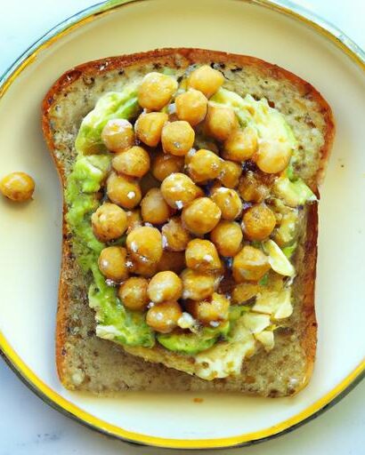 Crunchy Chickpea & Creamy Avocado: A Perfect Sandwich Mix