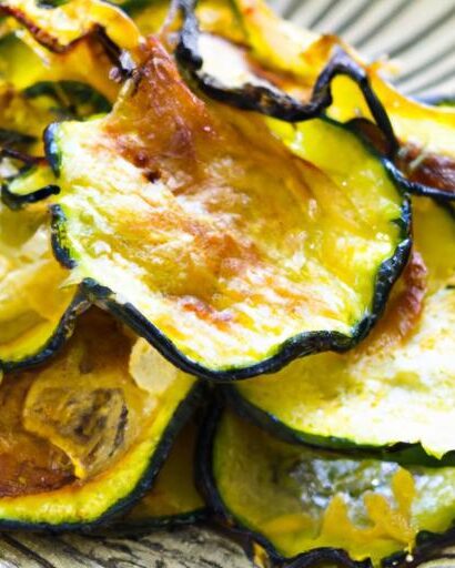 Crispy Baked Zucchini Chips with Parmesan: A Healthy Snack Twist