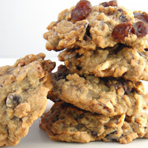 Chewy Chocolate Chip Oat Cookies with Tangy Dried Fruit