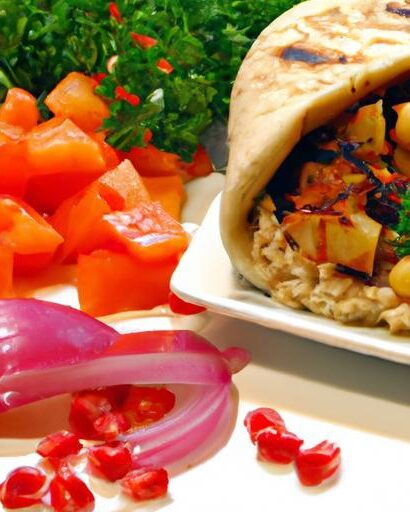 Flavorful Hummus & Roasted Veggie Wraps: A Tasty Twist