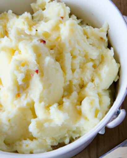Creamy Cottage Cheese Mashed Potatoes: A Wholesome Twist