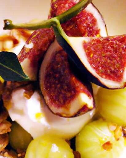 Sweet Harmony: Greek Yogurt & Honey Parfait with Figs