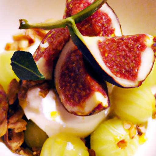 Sweet Harmony: Greek Yogurt & Honey Parfait with Figs