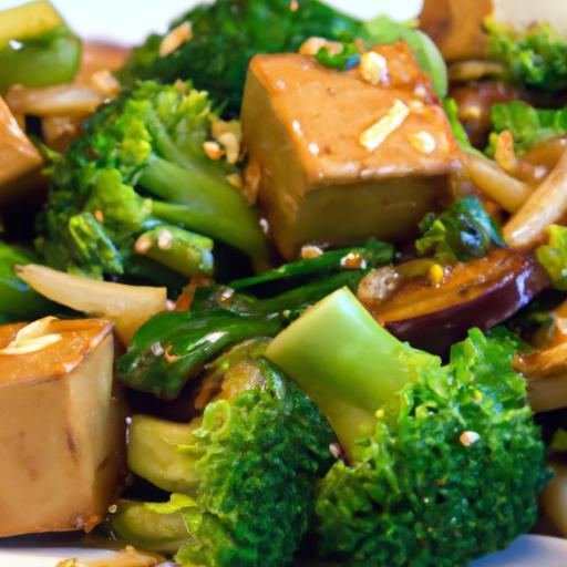 Savory Sesame Tofu Stir-Fry with Broccoli: A Nutritious Delight