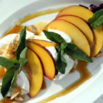 Peach & Burrata Salad: A Savory Twist with Balsamic Glaze