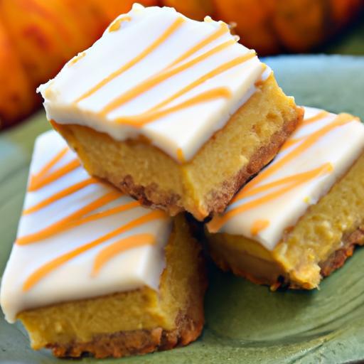Pumpkin Bars with Cream Cheese Frosting: A Sweet Fall Delight