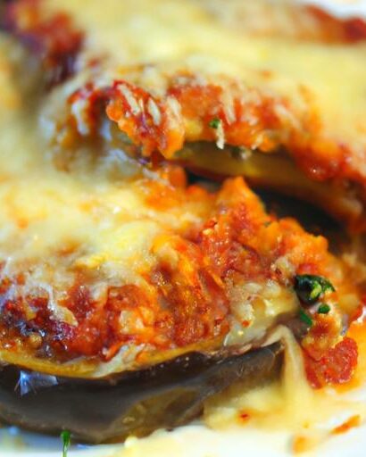 Crispy Baked Eggplant Parmesan: A Healthy Italian Classic