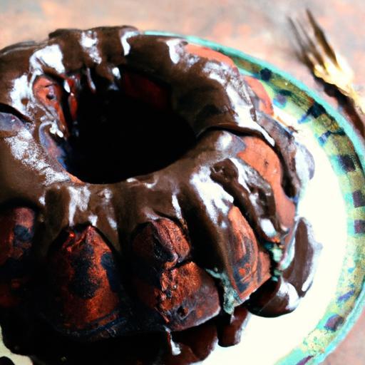 Decadent Chocolate Bundt Cake with Silky Ganache Glaze