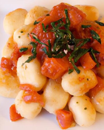 Crafting Classic Gnocchi with Rich Homemade Tomato Sauce