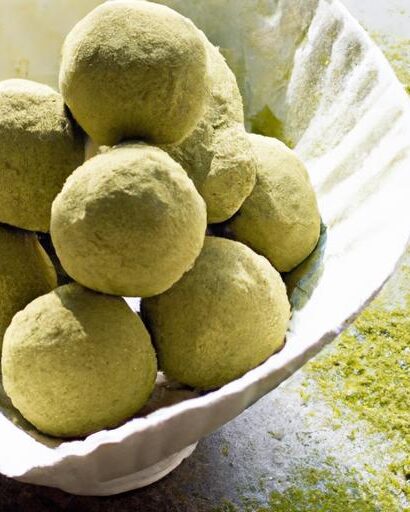 Energize Naturally: The Power of Matcha Coconut Balls