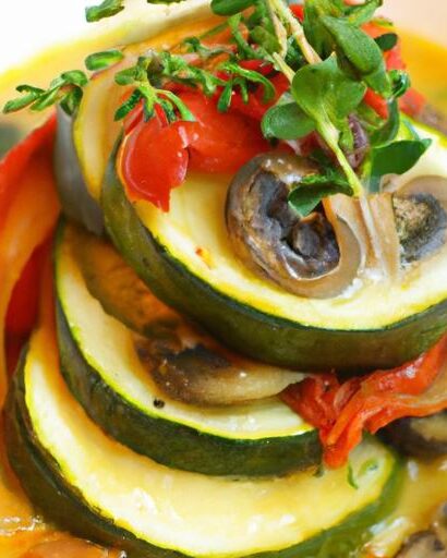 Herb-Infused Vegan Ratatouille: A Fresh Garden Delight