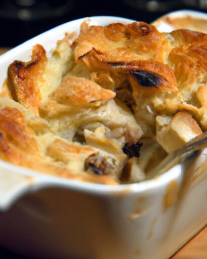 Savory Mushroom & Gruyère Bread Pudding: Comfort Elevated