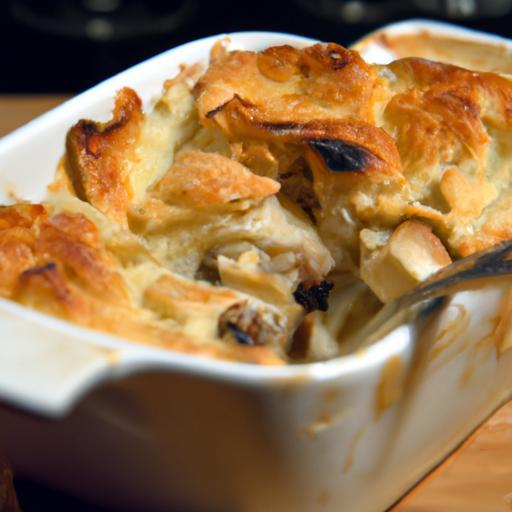 Savory Mushroom & Gruyère Bread Pudding: Comfort Elevated