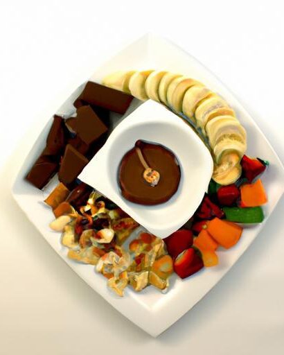 Decadent Chocolate Fondue: A Delight with Fruits & Marshmallows