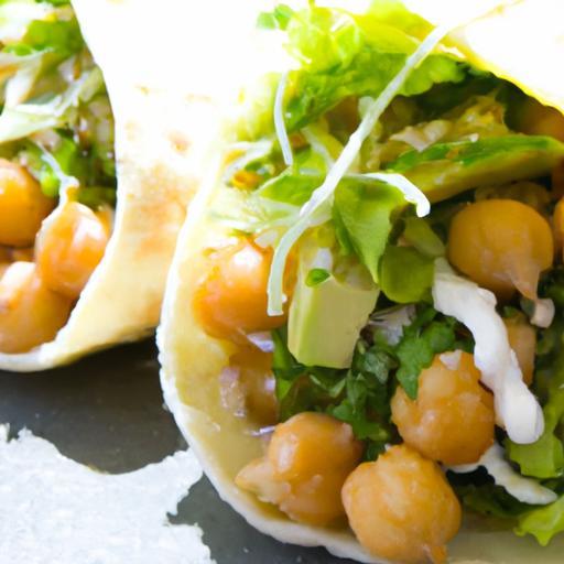 Fiery Chickpea & Creamy Avocado Wrap: A Flavorful Fusion