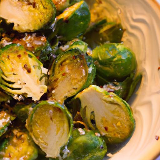 Golden Roasted Brussels Sprouts with Savory Parmesan Twist