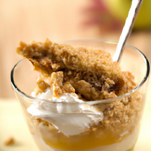 Delectable Apple Crumble Parfaits: Layers of Sweet Delight