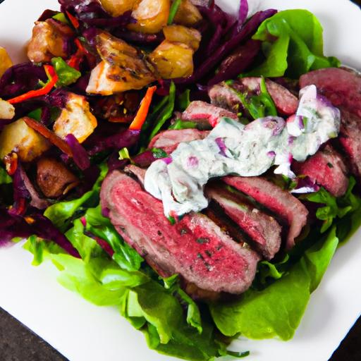 Savor‍ the Perfect Pair: Steak and Potato Salad‌ Delight