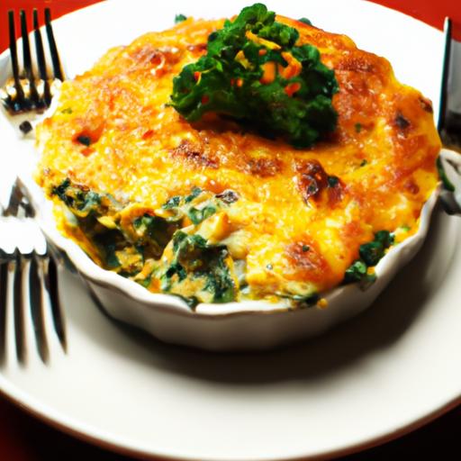 Savory ⁢Greens Meet⁢ Cheesy Grits: A Comfort Casserole Delight