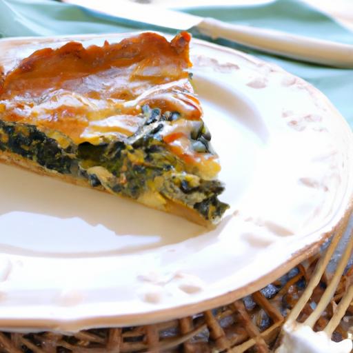 Spinach Feta quiche: A Flavorful Twist on Classic Brunch