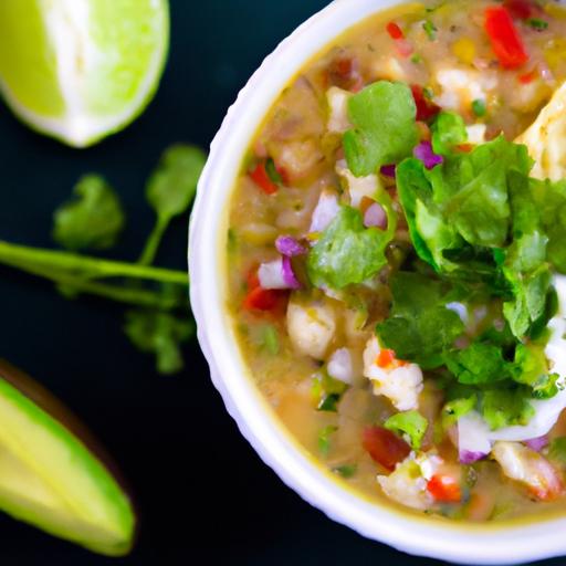 Zesty White Chicken Chili with Fresh cilantro & Lime Twist