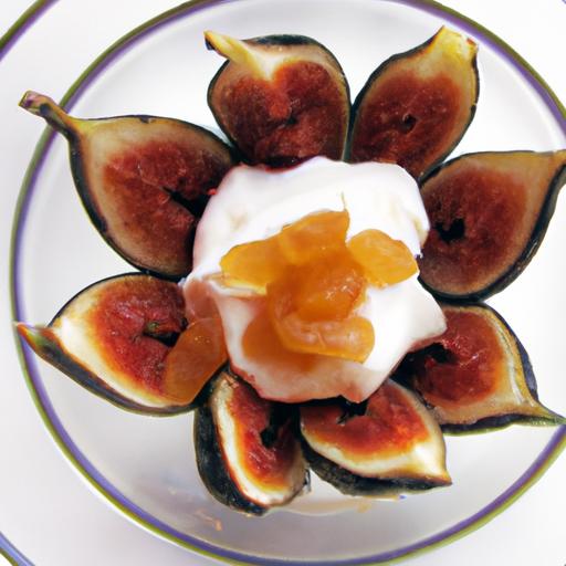 Sweet Harmony: Greek Yogurt & Honey Parfait with Figs