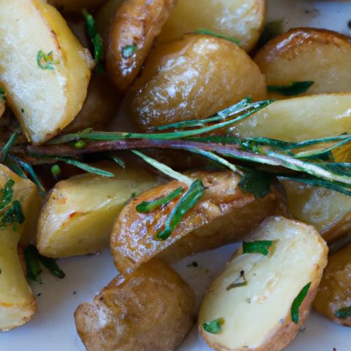 Crispy ‌Roasted fingerling Potatoes with Fragrant ⁤Rosemary